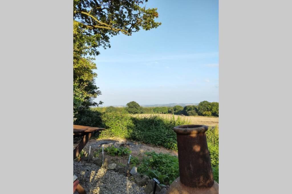 Self catering garden lodge Ludlow Eksteriør billede